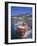 Boats and Waterfront, Mccaig's Tower on Hill, Oban, Argyll, Strathclyde, Scotland, UK, Europe-Geoff Renner-Framed Photographic Print