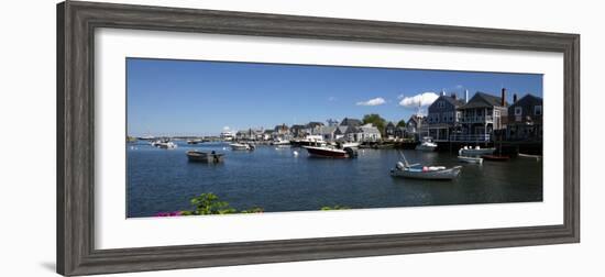 Boats at a Harbor, Nantucket, Massachusetts, USA-null-Framed Photographic Print