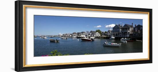 Boats at a Harbor, Nantucket, Massachusetts, USA-null-Framed Photographic Print