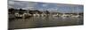Boats at a Harbor, Oak Bluffs, Martha's Vineyard, Dukes County, Massachusetts, USA-null-Mounted Photographic Print