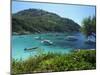 Boats at Anchor, Koh Racha Yai, Thailand, Southeast Asia-Ken Gillham-Mounted Photographic Print