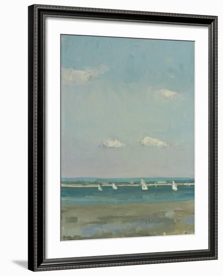 Boats at East Head I-Paul Brown-Framed Giclee Print