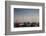 Boats at marina, Eilat, Negev, Red Sea, Israel-null-Framed Photographic Print