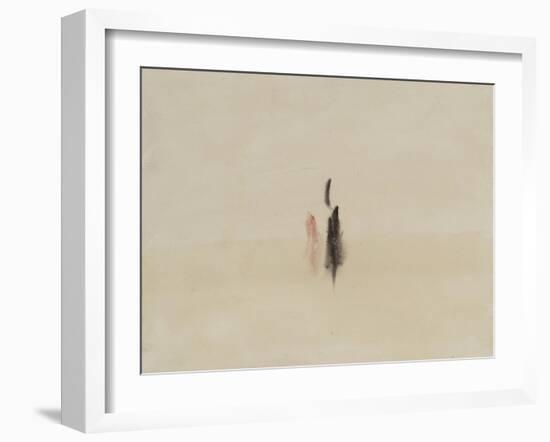 Boats at Sea-JMW Turner-Framed Giclee Print