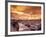 Boats at Sunset, Comox Harbor, British Columbia-Brent Bergherm-Framed Photographic Print