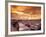 Boats at Sunset, Comox Harbor, British Columbia-Brent Bergherm-Framed Photographic Print