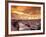 Boats at Sunset, Comox Harbor, British Columbia-Brent Bergherm-Framed Photographic Print