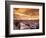 Boats at Sunset, Comox Harbor, British Columbia-Brent Bergherm-Framed Photographic Print