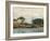 Boats at the Lock at Bougival-Alfred Sisley-Framed Art Print