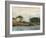 Boats at the Lock at Bougival-Alfred Sisley-Framed Art Print