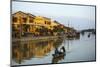 Boats at the Thu Bon River, Hoi An, Vietnam, Indochina, Southeast Asia, Asia-Yadid Levy-Mounted Photographic Print