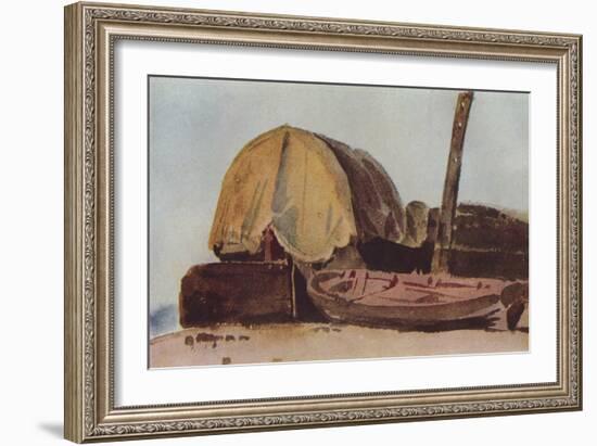 'Boats', c19th century-Peter De Wint-Framed Giclee Print