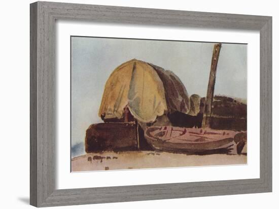 'Boats', c19th century-Peter De Wint-Framed Giclee Print