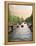 Boats Cruise Along a Canal with the Zuiderkerk Bell-Tower in the Background, Amsterdam, Netherlands-Miva Stock-Framed Premier Image Canvas