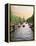 Boats Cruise Along a Canal with the Zuiderkerk Bell-Tower in the Background, Amsterdam, Netherlands-Miva Stock-Framed Premier Image Canvas