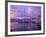 Boats Docked in Harbor at Sunset in Port Townsend, Washington, USA-Chuck Haney-Framed Photographic Print