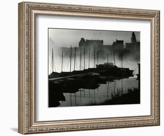 Boats, Harbor, Netherlands, 1960-Brett Weston-Framed Photographic Print