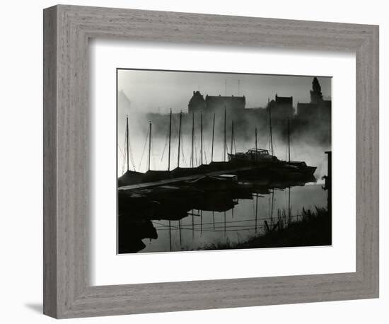 Boats, Harbor, Netherlands, 1960-Brett Weston-Framed Photographic Print