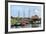 Boats in a Fishing Port at Zuiderzee Open Air Museum-Peter Richardson-Framed Photographic Print