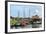 Boats in a Fishing Port at Zuiderzee Open Air Museum-Peter Richardson-Framed Photographic Print