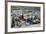 Boats In a Harbour-Adrian Bicker-Framed Premium Photographic Print