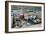 Boats In a Harbour-Adrian Bicker-Framed Photographic Print