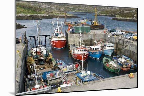 Boats In a Harbour-Adrian Bicker-Mounted Photographic Print