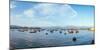 Boats in a river, Vinh Long, Nha Trangn, Khanh Hoa Province, Vietnam-null-Mounted Photographic Print