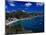 Boats in Bay, Corrossol Bay, St. Barts-Wayne Walton-Mounted Photographic Print