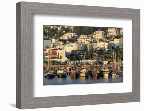 Boats in Bodrum, Turkey, Anatolia, Asia Minor, Eurasia-Richard-Framed Photographic Print