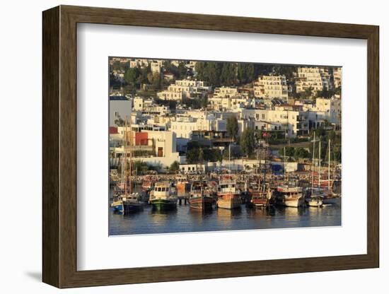 Boats in Bodrum, Turkey, Anatolia, Asia Minor, Eurasia-Richard-Framed Photographic Print