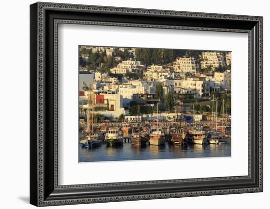 Boats in Bodrum, Turkey, Anatolia, Asia Minor, Eurasia-Richard-Framed Photographic Print