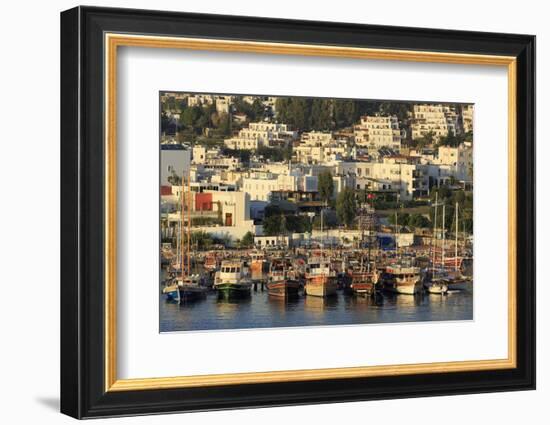 Boats in Bodrum, Turkey, Anatolia, Asia Minor, Eurasia-Richard-Framed Photographic Print