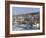 Boats in Harbour and Seafront, Scarborough, Yorkshire, England, United Kingdom-Robert Francis-Framed Photographic Print