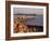 Boats in Harbour, Presquile Grande, Cote De Granit Rose, Cotes d'Armor, Brittany, France-David Hughes-Framed Photographic Print