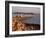 Boats in Harbour, Presquile Grande, Cote De Granit Rose, Cotes d'Armor, Brittany, France-David Hughes-Framed Photographic Print