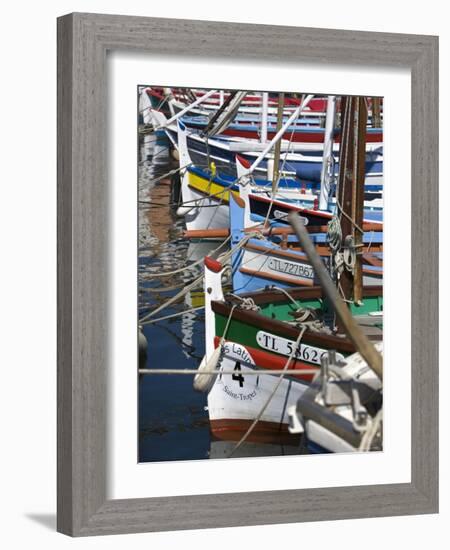 Boats in Harbour, St.Tropez, Cote d'Azur, France-Doug Pearson-Framed Photographic Print