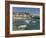 Boats in Mousehole Harbour, Near Penzance, Cornwall, England-David Wall-Framed Photographic Print