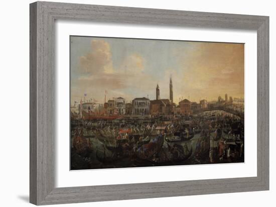 Boats in Murano-Joseph Heintz-Framed Giclee Print