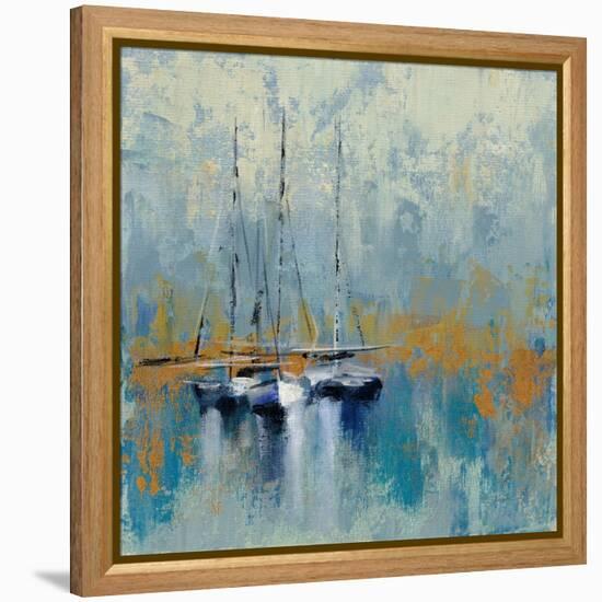 Boats in the Harbor III-Silvia Vassileva-Framed Stretched Canvas