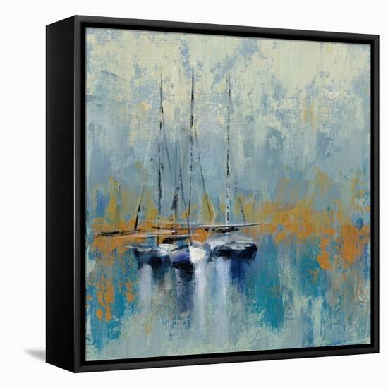 Boats in the Harbor III-Silvia Vassileva-Framed Stretched Canvas