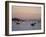 Boats in the Harbour at Sunset, Ile Grande, Cote De Granit Rose, Cotes d'Armor, Brittany, France-David Hughes-Framed Photographic Print