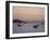 Boats in the Harbour at Sunset, Ile Grande, Cote De Granit Rose, Cotes d'Armor, Brittany, France-David Hughes-Framed Photographic Print