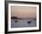 Boats in the Harbour at Sunset, Ile Grande, Cote De Granit Rose, Cotes d'Armor, Brittany, France-David Hughes-Framed Photographic Print