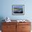 Boats in the Harbour with the Esterel Corniche Mountains in the Background, Agay, Var, Provence, Fr-Peter Richardson-Framed Photographic Print displayed on a wall