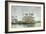 Boats in the Port, Deauville, 1881-Eugene Louis Boudin-Framed Giclee Print