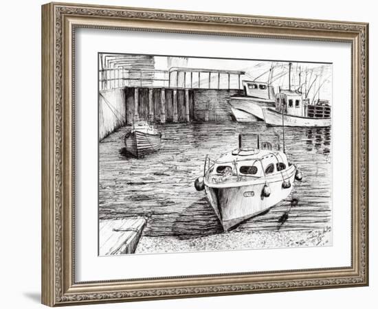 Boats, Islay, Scotland, 2005-Vincent Alexander Booth-Framed Giclee Print