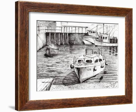 Boats, Islay, Scotland, 2005-Vincent Alexander Booth-Framed Giclee Print