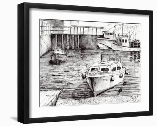 Boats, Islay, Scotland, 2005-Vincent Alexander Booth-Framed Giclee Print