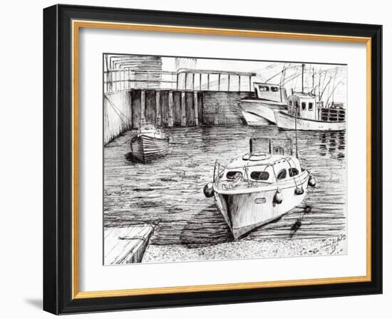 Boats, Islay, Scotland, 2005-Vincent Alexander Booth-Framed Giclee Print